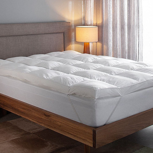 Pillow Top Vision Fill Gold 100% Algodão Acetinado Branco